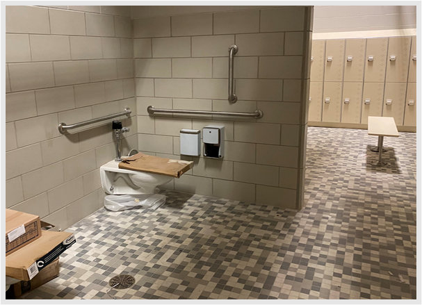 Locker rooms